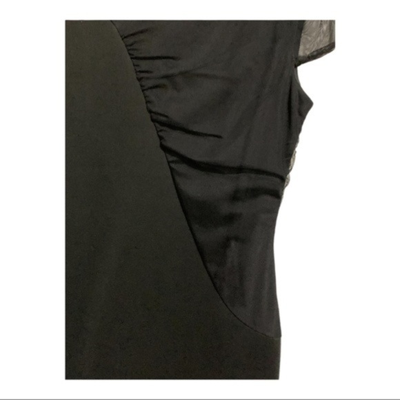 Gianni Bini Dress sheer cap sleeve little back dress - Picture 4 of 7